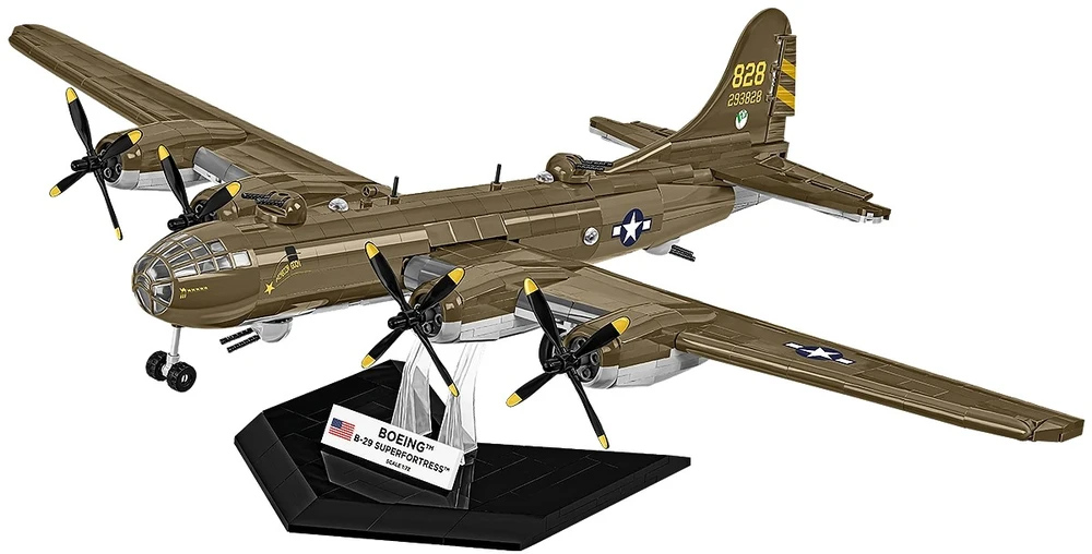 Cobi Konstruktoriaus kaladėlės Boeing B-29 Superfortress 1074 kaladėlės