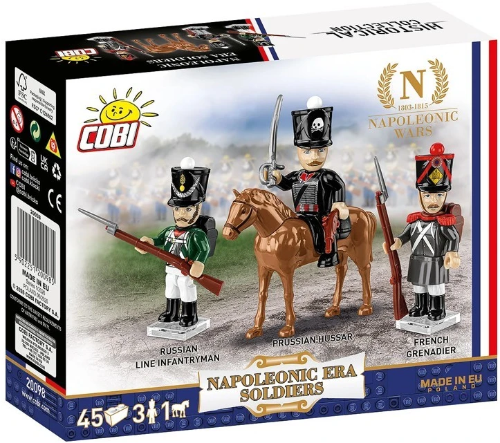 Cobi Klocki figurki napoleonic era soldiers
