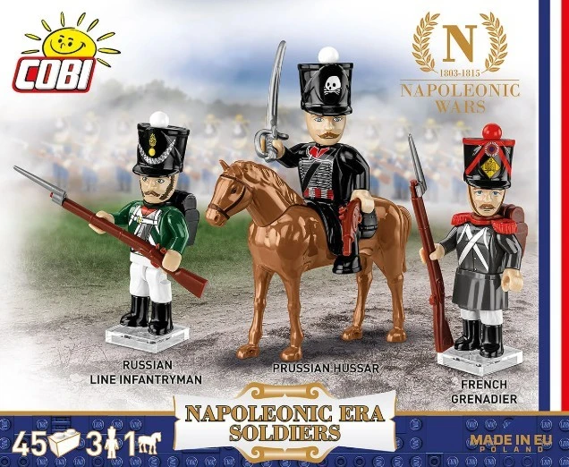 Cobi Klocki figurki napoleonic era soldiers