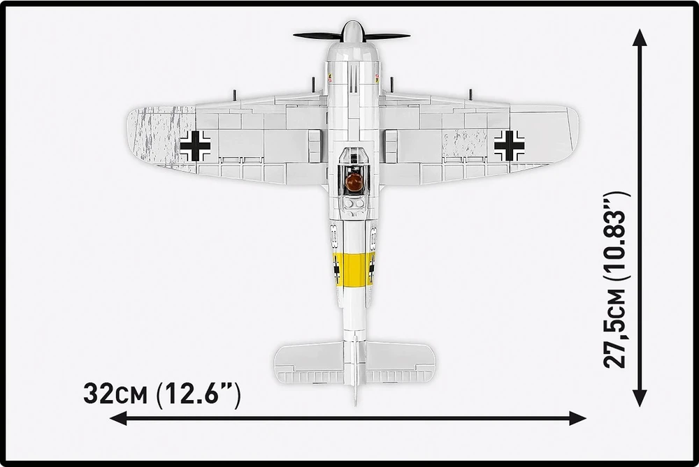 Cobi Konstruktoriaus kaladėlės Focke-Wulf FW 190 A-4