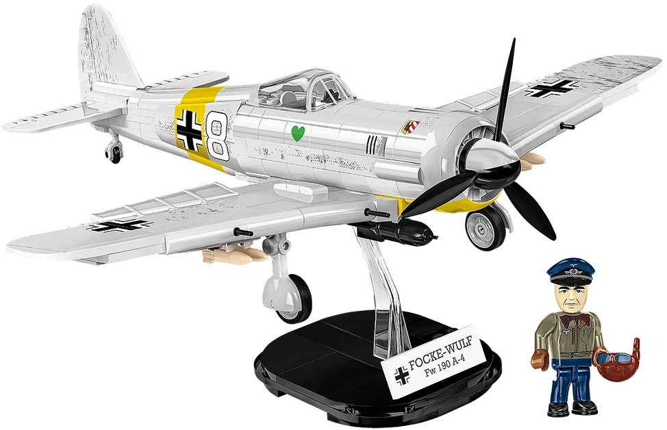 Cobi Konstruktoriaus kaladėlės Focke-Wulf FW 190 A-4