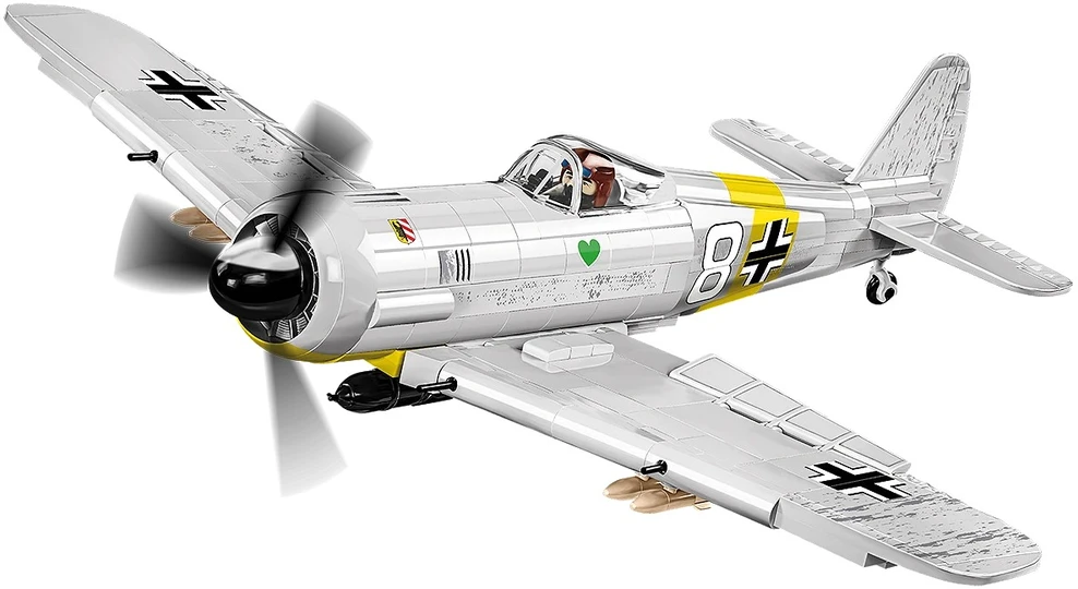 Cobi Konstruktoriaus kaladėlės Focke-Wulf FW 190 A-4