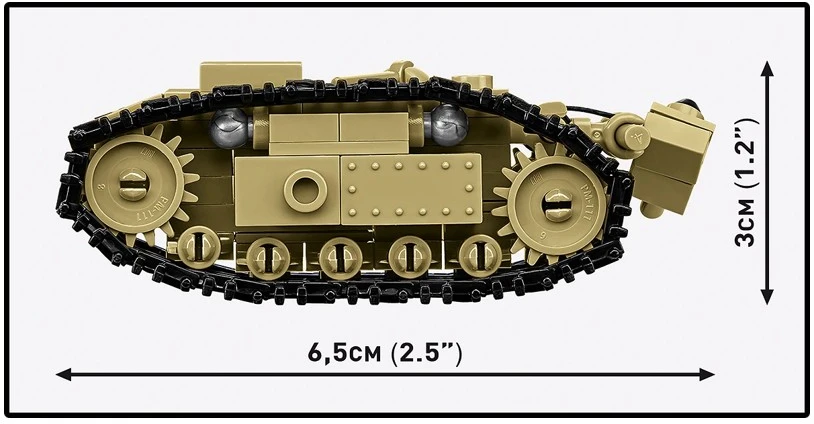 Cobi Klocki goliath sterowana mina su powstania warszawskiego 311 dalys