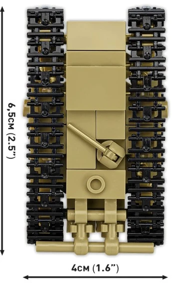 Cobi Klocki goliath sterowana mina su powstania warszawskiego 311 dalys