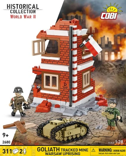 Cobi Klocki goliath sterowana mina su powstania warszawskiego 311 dalys