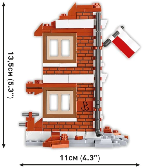 Cobi Klocki goliath sterowana mina su powstania warszawskiego 311 dalys