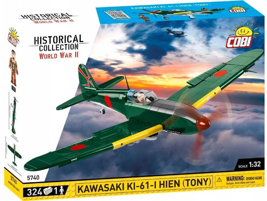 Klocki istorinė kolekcija wwii kawasaki ki-61-i hien (tony) 324k