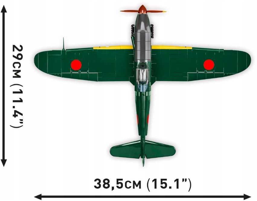 Klocki istorinė kolekcija wwii kawasaki ki-61-i hien (tony) 324k