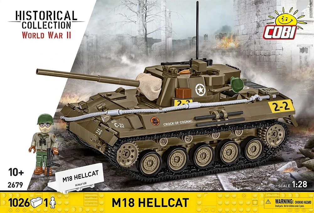 Cobi Konstruktoriai M18 Hellcat 1026 kaladėlių