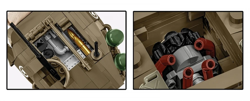 Cobi Konstruktoriai M18 Hellcat 1026 kaladėlių