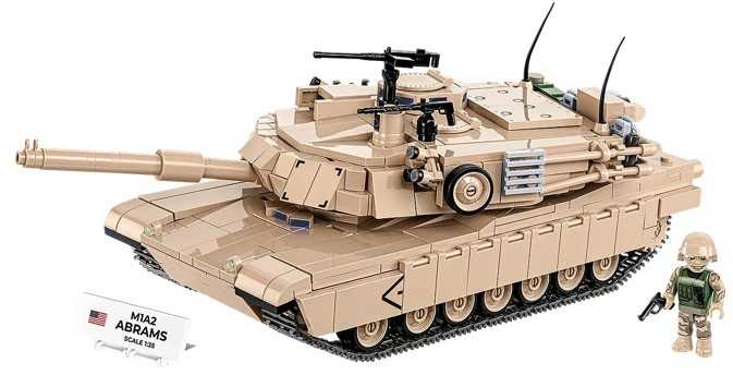 Cobi Klocki M1A2 Abrams 1025 blokai
