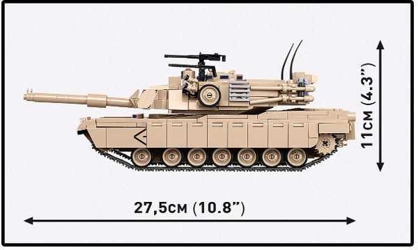Cobi Klocki M1A2 Abrams 1025 blokai