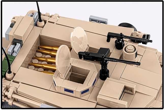 Cobi Klocki M1A2 Abrams 1025 blokai