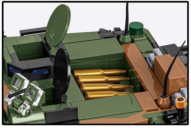 Cobi Klocki M1a2 sepv3 abrams plytos 1065 plytos