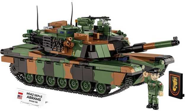 Cobi Klocki M1a2 sepv3 abrams plytos 1065 plytos