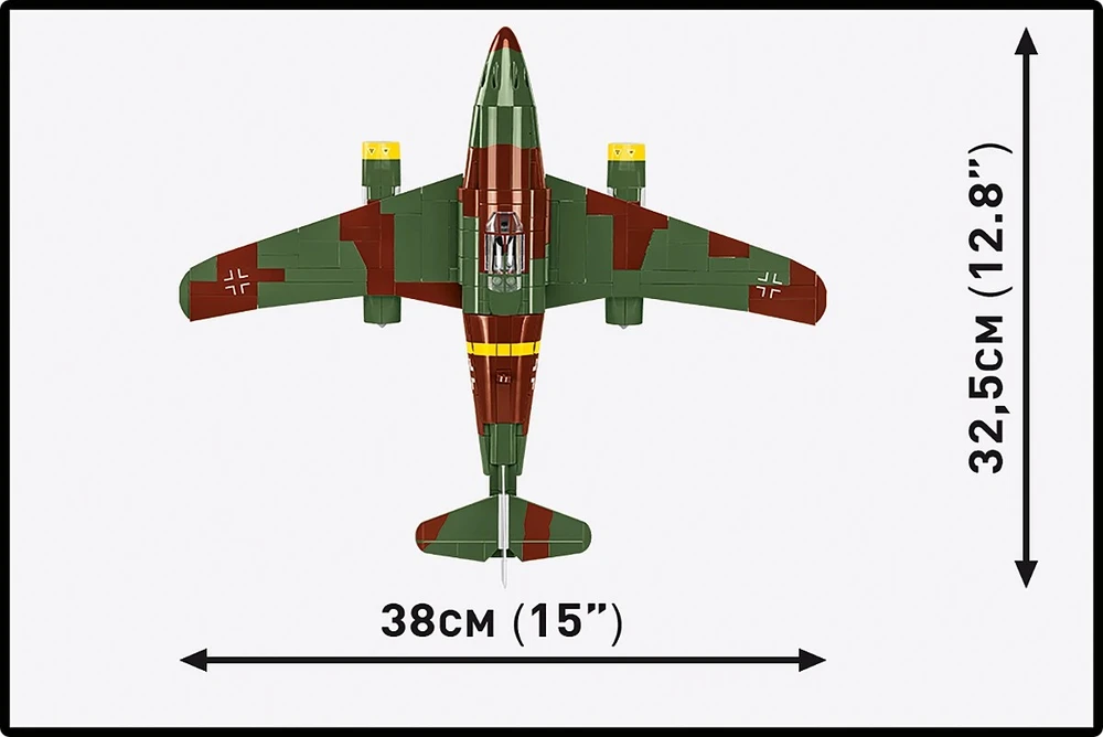 Cobi Klocki messerschmitt me-262-1a 505 klocków