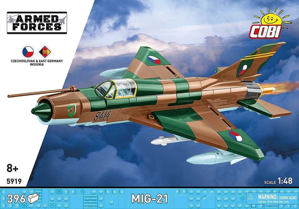 Cobi Klocki Mig 21 blokai 396 blokai