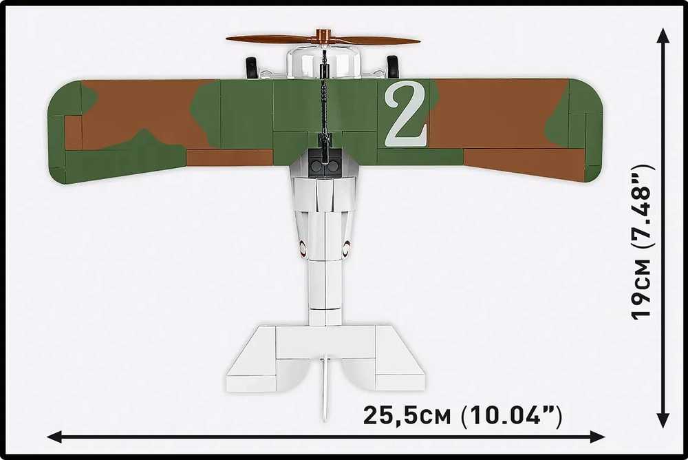 Cobi Klocki Nieuport 17 C.1 277 klocków