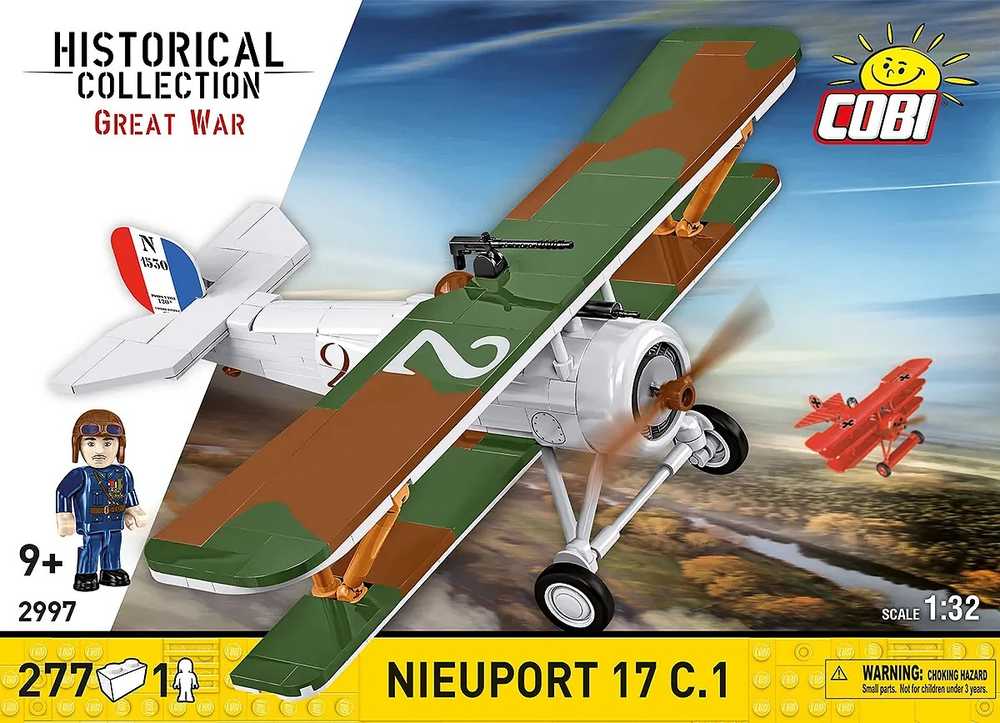 Cobi Klocki Nieuport 17 C.1 277 klocków