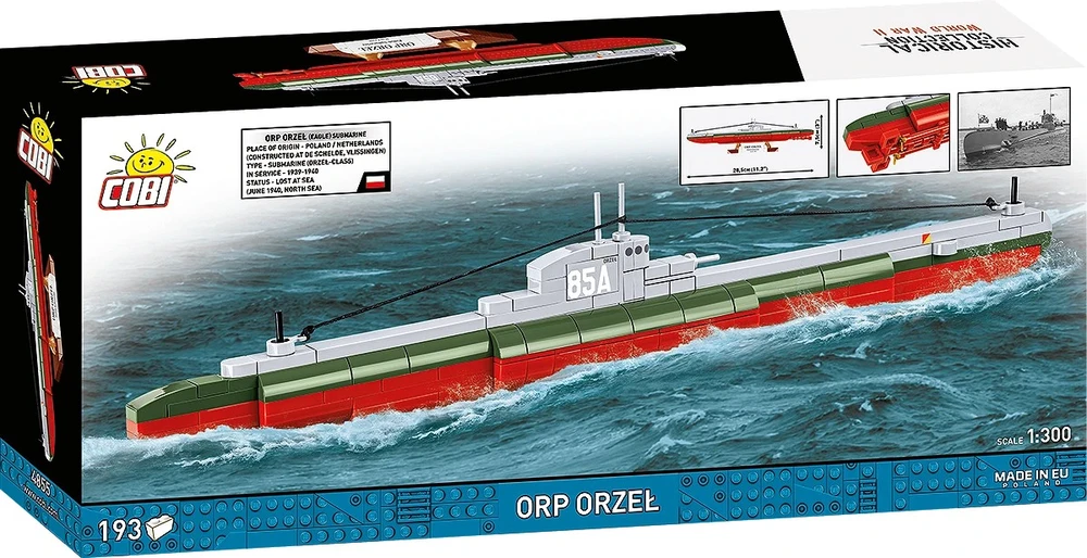 Cobi Klocki orp orzeł 193 klocki