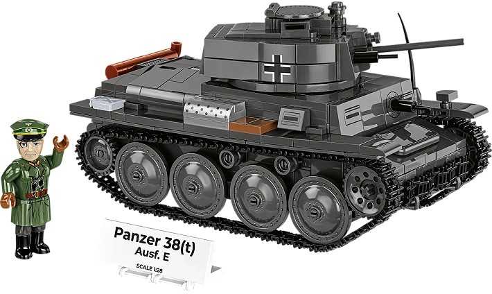 Cobi Klocki Panzer 38 lt vz.38 blokai 690 vienetų
