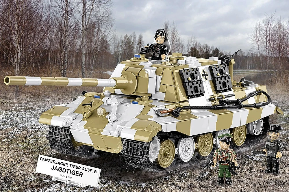 Cobi Klocki panzerjager tiger ausf.b 1371 elementy