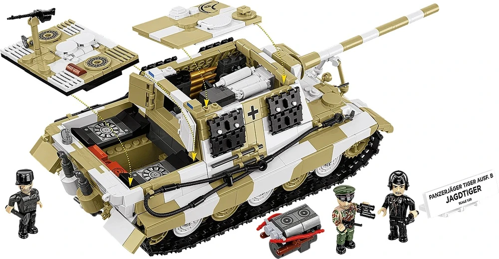 Cobi Klocki panzerjager tiger ausf.b 1371 elementy