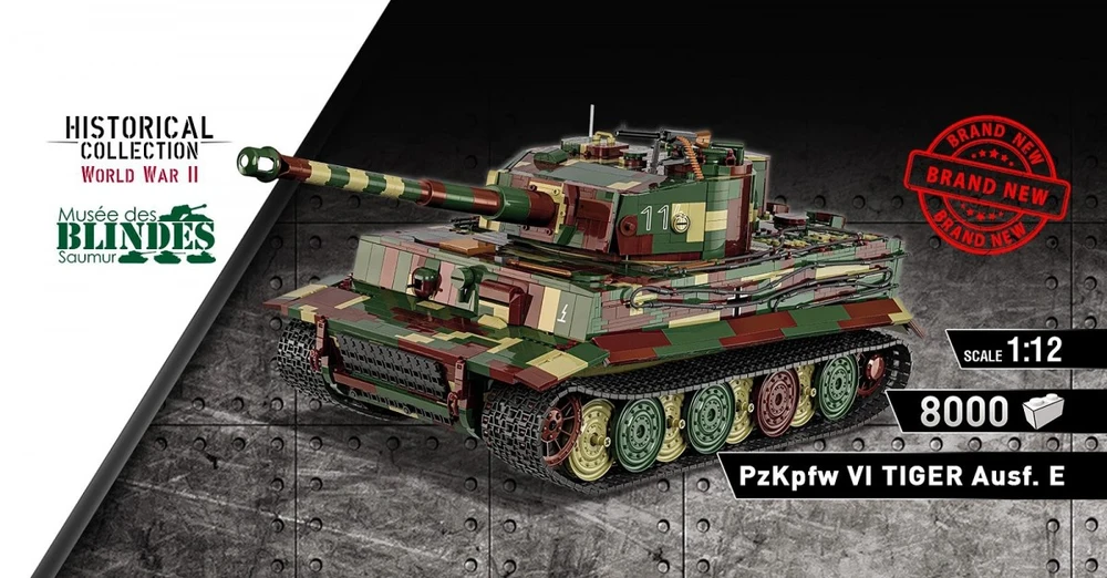 Cobi Panzerkampfwagen VI Tiger Ausf. E - Executive Edition (2807)
