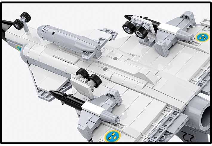 Cobi Klocki Saab aj 37 viggen blokeliai 881 vnt