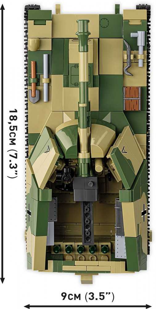 Cobi Klocki Sd.kfz.124 Wespe blokeliai 860 blokai