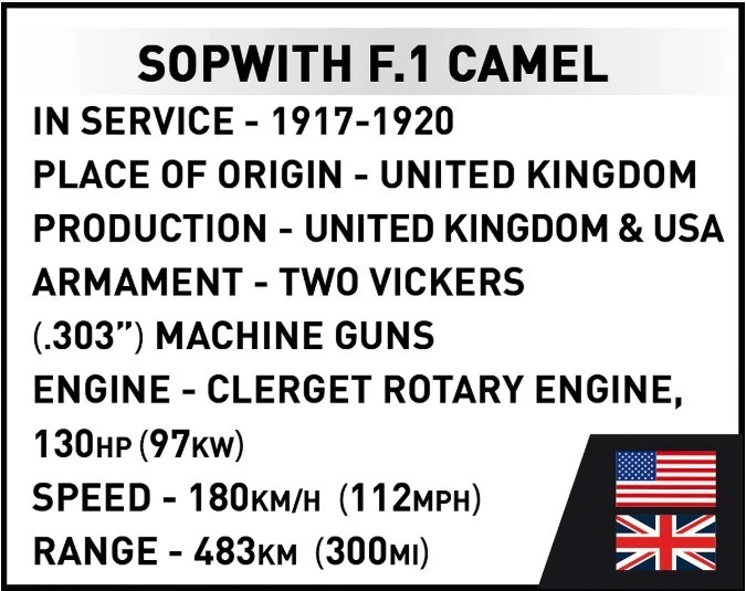 Cobi Sopwith f.1 kupranugario pagalvėlės