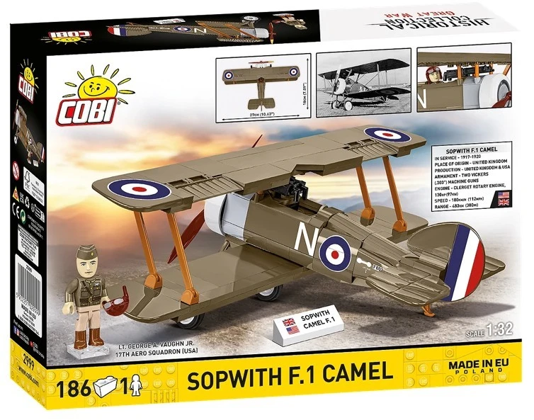 Cobi Sopwith f.1 kupranugario pagalvėlės