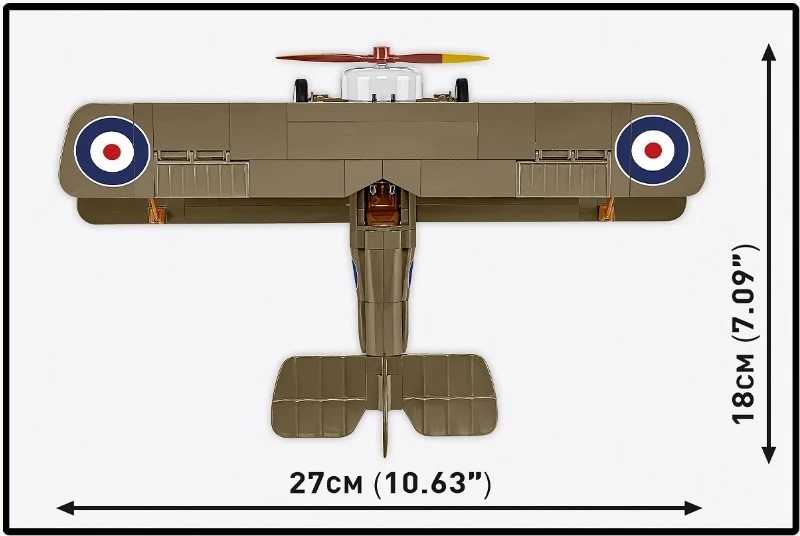 Cobi Sopwith f.1 kupranugario pagalvėlės
