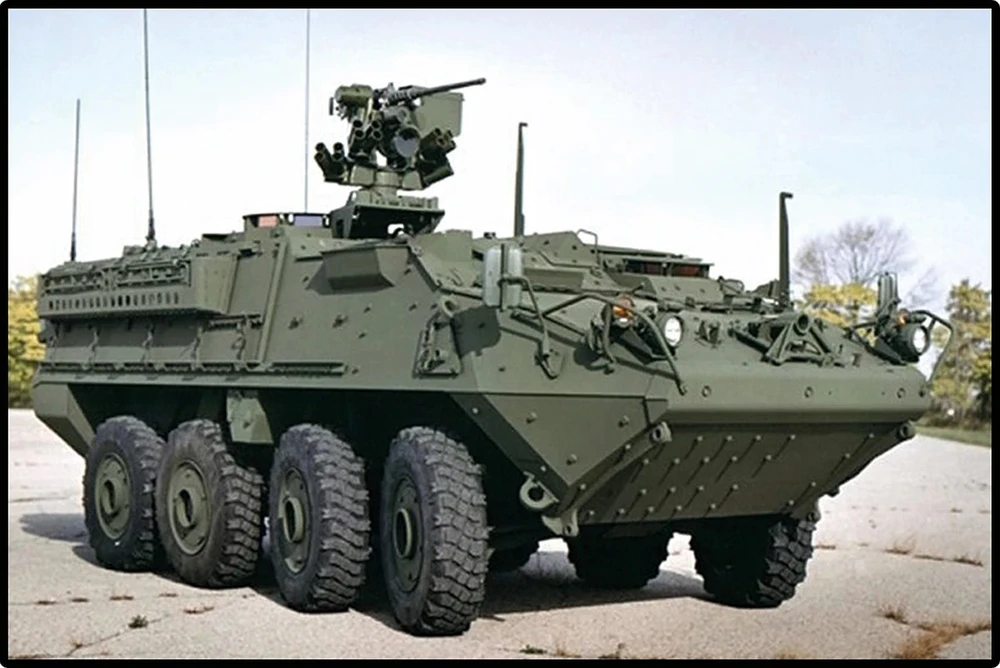 Cobi Konstruktoriaus kaladėlės Stryker M1126 ICV 661 vnt.