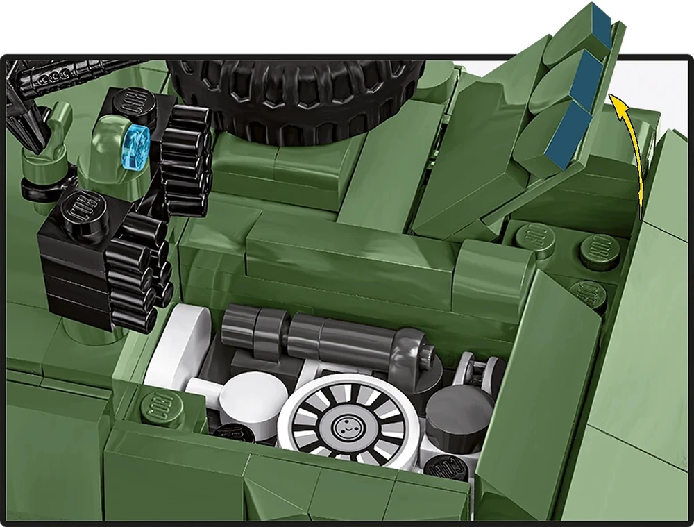 Cobi Konstruktoriaus kaladėlės Stryker M1126 ICV 661 vnt.
