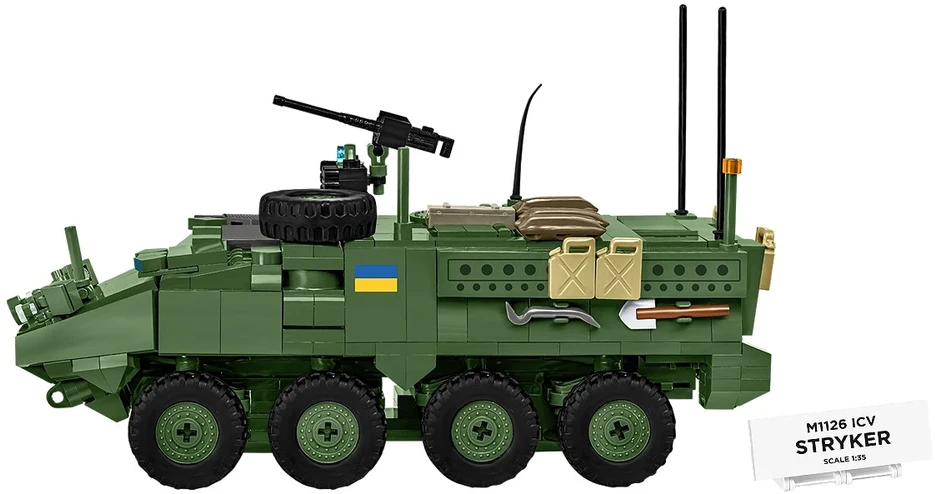 Cobi Konstruktoriaus kaladėlės Stryker M1126 ICV 661 vnt.