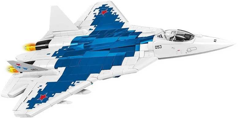 Cobi Klocki Su-57 „Felon“ konstravimo kaladėlės, 928 vnt.