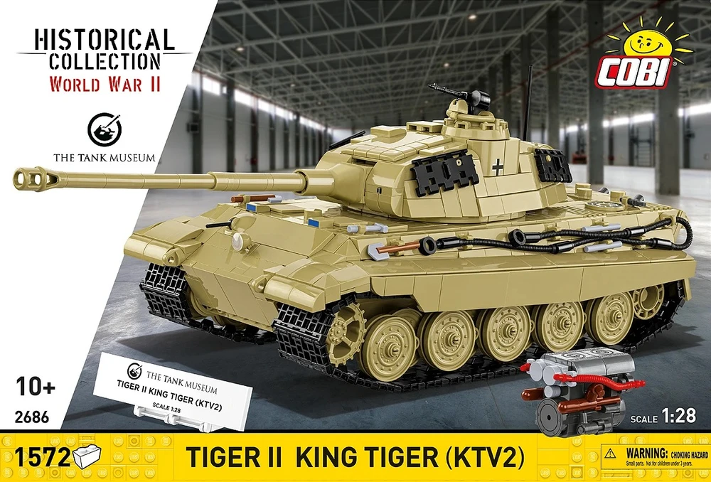 Cobi Modelis Tiger II – King Tiger KTV2