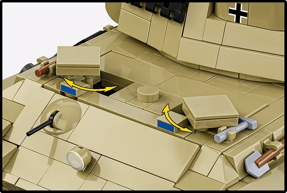 Cobi Modelis Tiger II – King Tiger KTV2