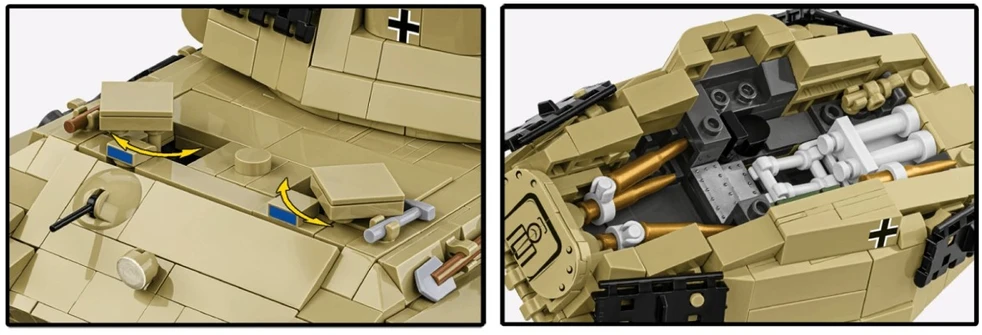 Cobi Modelis Tiger II – King Tiger KTV2