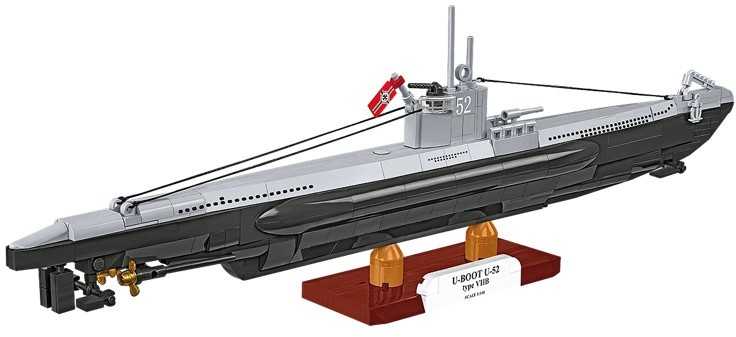 Cobi Klocki Povandeninio laivo U-52 konstrukciniai kaladėlės, 474 dalys
