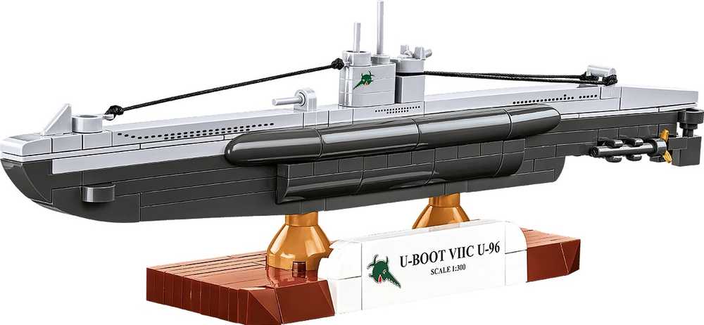 Cobi Klocki Povandeninis laivas VIIC U-96 blokuoja 162 blokus