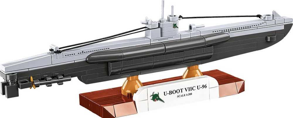Cobi Klocki Povandeninis laivas VIIC U-96 blokuoja 162 blokus