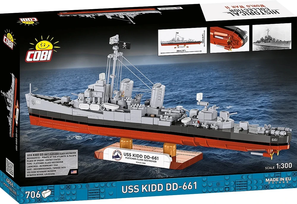 Cobi Klocki uss kidd dd-661