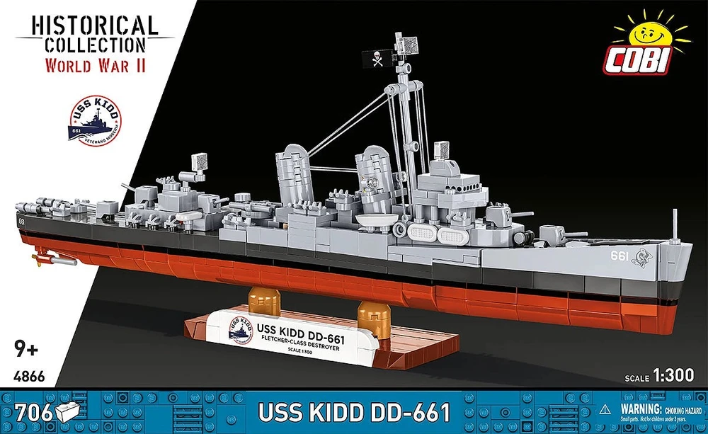Cobi Klocki uss kidd dd-661