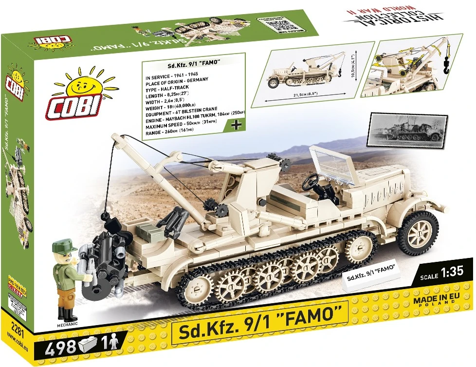 Cobi sd.kfz. 9/1 garsus