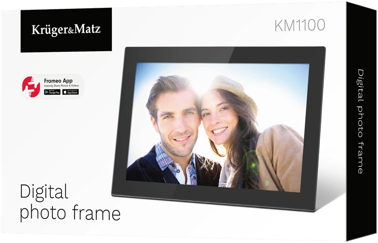 Kruger & Matz skaitmeninis nuotraukų rėmelis FRAMEO Wi-Fi 10.1"