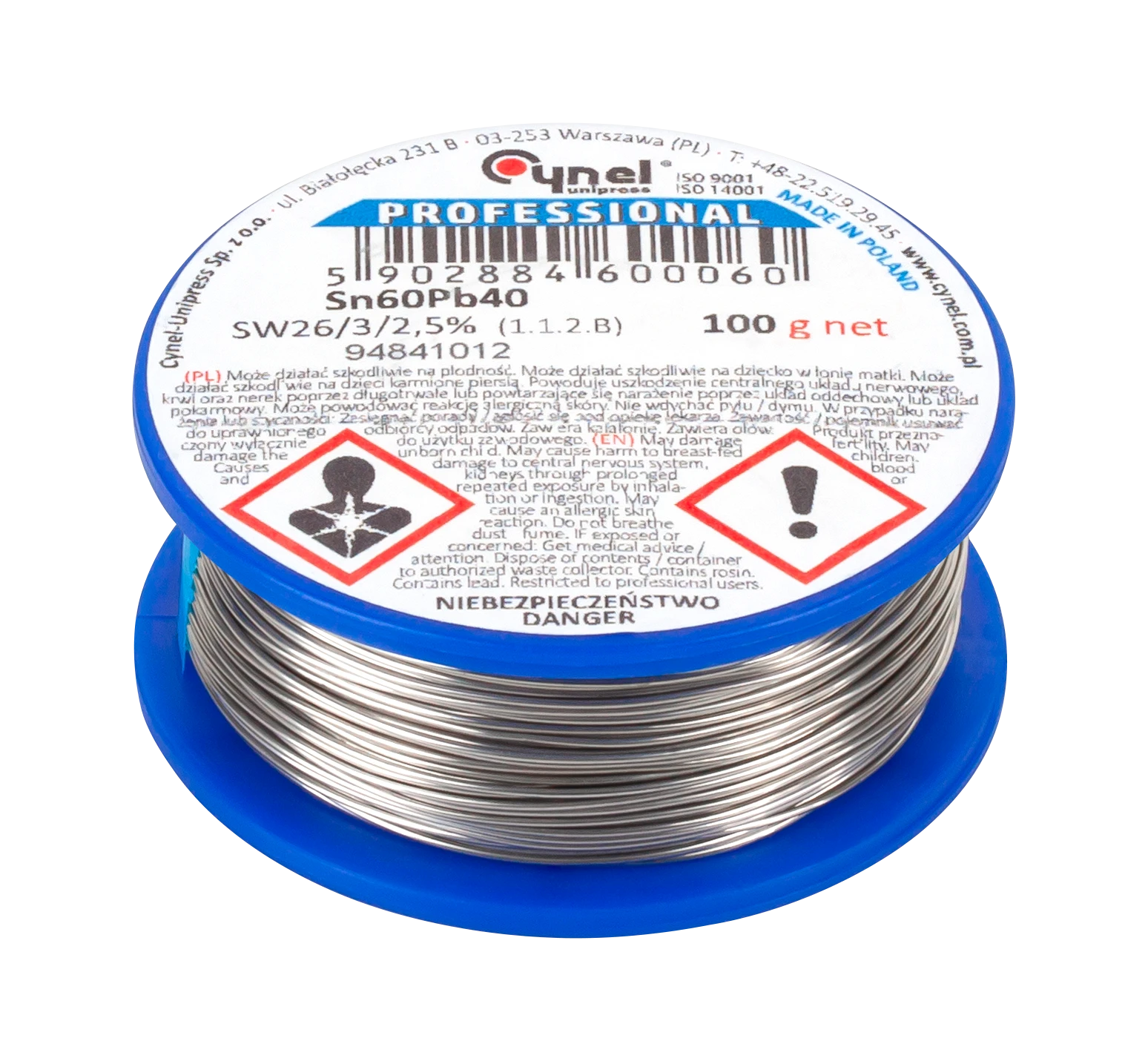 Cynel Alavas 0,56mm/100g sn60pb40