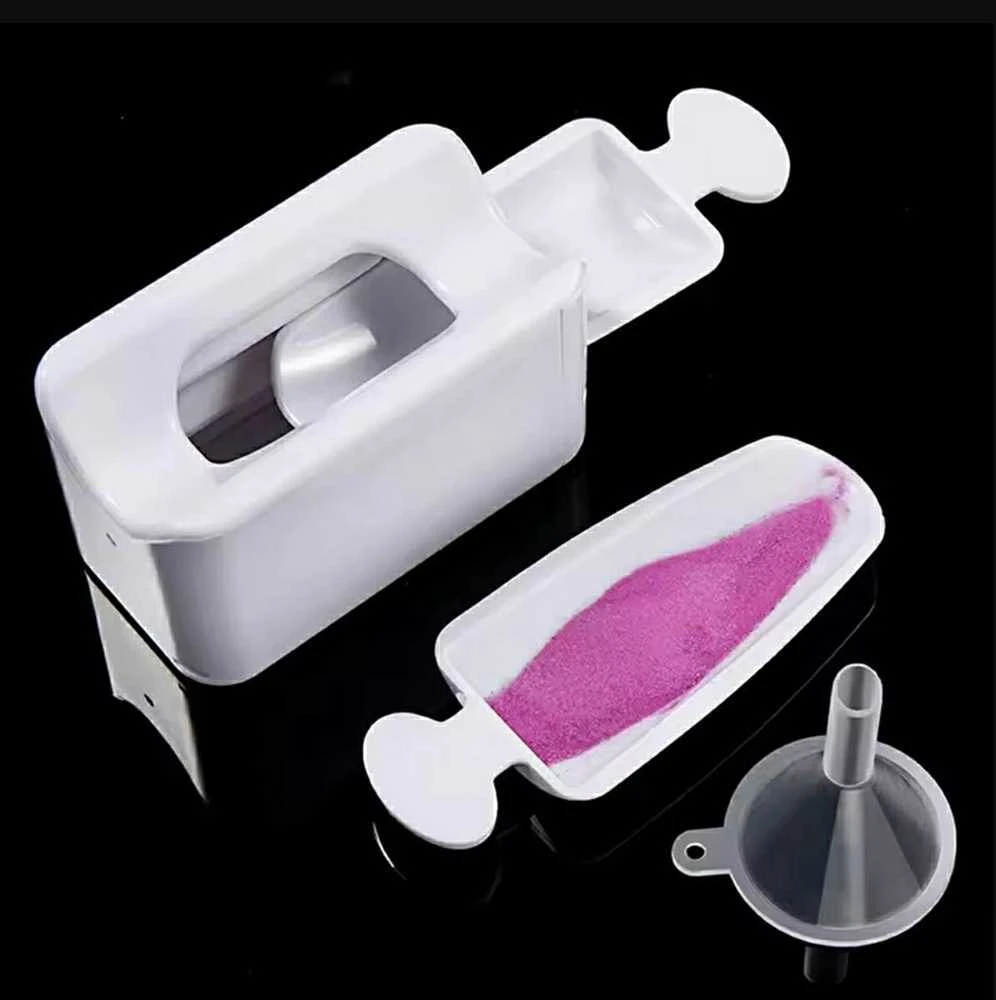 ATL Dėžutė nagų dekoracijoms ir blizgučiams