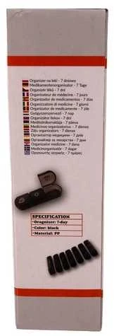 Medicinos organizatorius – 7 Day Ruhhy 24287